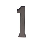 M Marcus Heritage Brass Numeral 1 - Concealed Fix 76mm